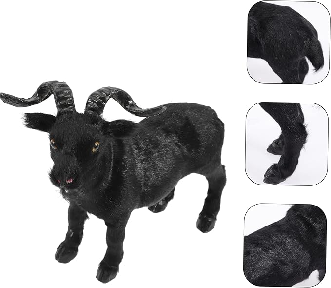 Artificial Goat Sculpture Charming Outdoor Garden Statue Fun Farm Goat Ornament for Home Decor Premium Quality for Relaxing Atmosphere