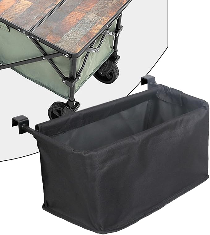 Wagon Tail Storage Bag Cart Tail Pocket - Trolley Cart Accessories,Oxford Cloth Storage Bag for Wagon,Garden Cart Accessories Bag for Camping Garden Sports