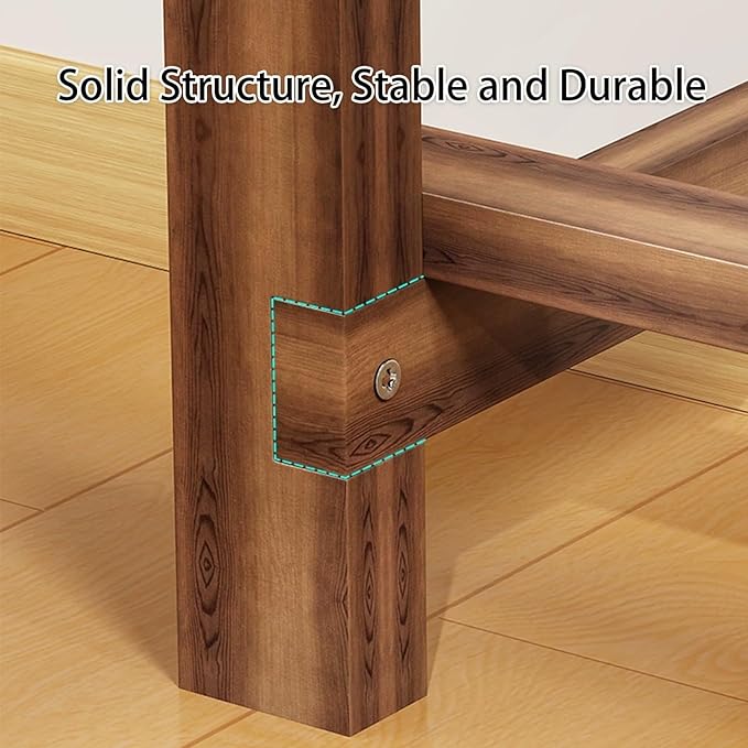 24"-59" Farmhouse Solid Wood Benches Indoor, Garden Benches for Outdoors, 5.9" 9.8" 13.8" Height Wooden Entryway Bench, Patio Plant Stand Flower Pot Display Rack(L39xW7.9xH9.8inch)