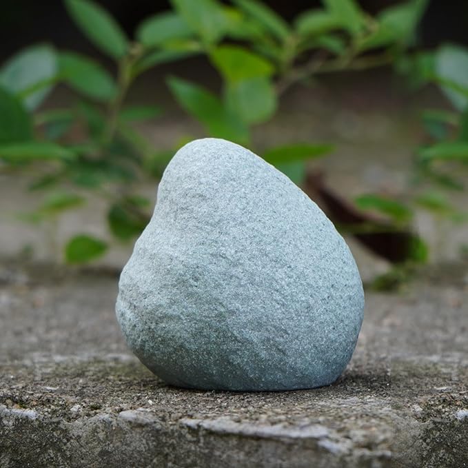 Cute Stone Primitive Man Figurine: Funny Stoneman Statue for Outdoor Decor, Carving Face Garden Home Decoration Fish Tank Ornament - Stone Man C