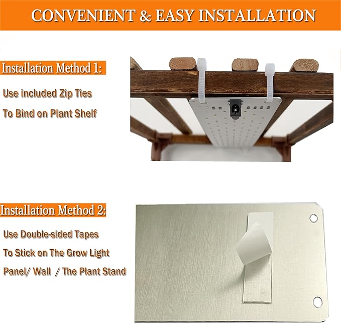 Grow Light,40W Ultra-Thin Panel Grow Lights for Indoor Plants,316LEDs Full Spectrum Grow Lights for Under Cabinet Plant, Grow Lamp with 3/9/12H Timer,10 Dimmable Levels for Plants Growing (4pcs)