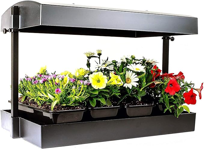 SunBlaster Grow Light Garden, Black 1600200 Grow Light Garden, Black