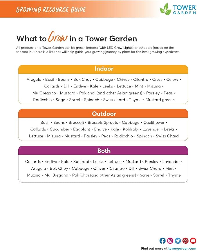 Tower Garden Flex Deluxe Vertical Aeroponic Planter