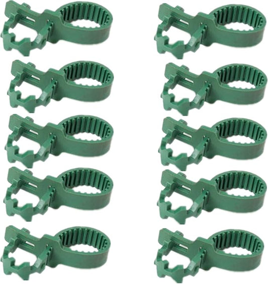 10 PCS Tree Stake Support Bands, Plant Ties Tree Training System, Heavy Duty Adjustable Interlock, Reusable Garden Plants Shrub Ties, Strap-Cable, Plant & Tree Ties for Staking 9.4inch