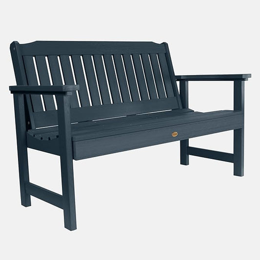 highwood Lehigh Garden Bench, 5 Feet, Federal Blue