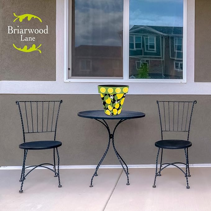 Briarwood Lane Lemons Medium Planter