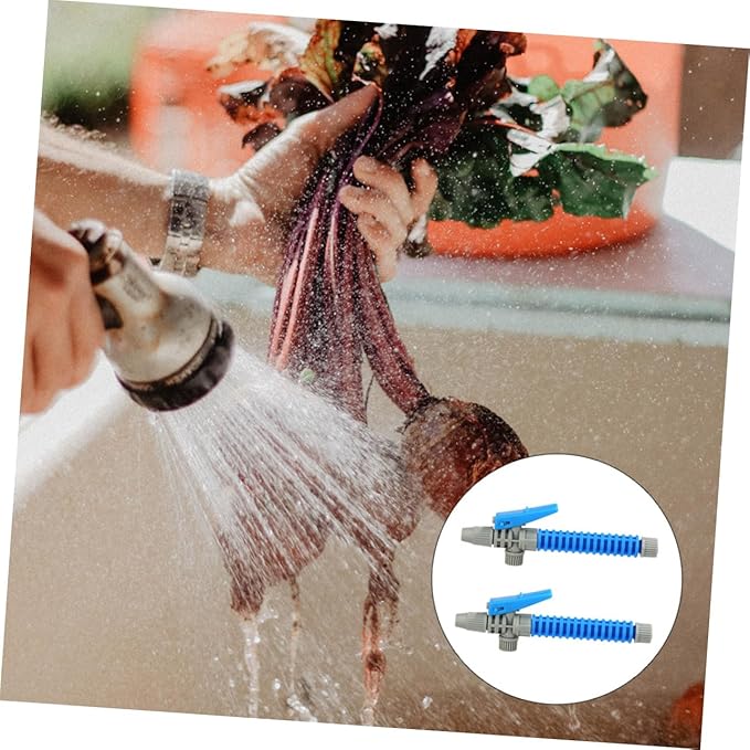 SUPVOX 6pcs Spray Nozzles Ergonomic Grip for Easy Use Plastic Sprayer Accessories for Gardening Home Cleaning and Versatile Spray Patterns for All Applications