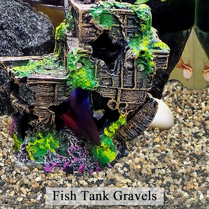 2 lbs Aquarium Sand. 1/16 Inch Fish Tank Coarse Sand Pea Gravel for Substrate, Terrariums, Vase, Plant, Soil Cover and Outdoor Landscaping