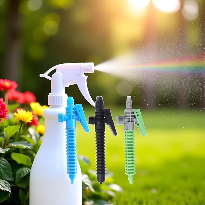 1Pc Random Color 3L/5L/8L Trigger Sprayer Handle Agricultural Sprayers Accessory Part Garden Sprayer and Lawn Switch Head Watering Tool for Gardening and Lawn Care