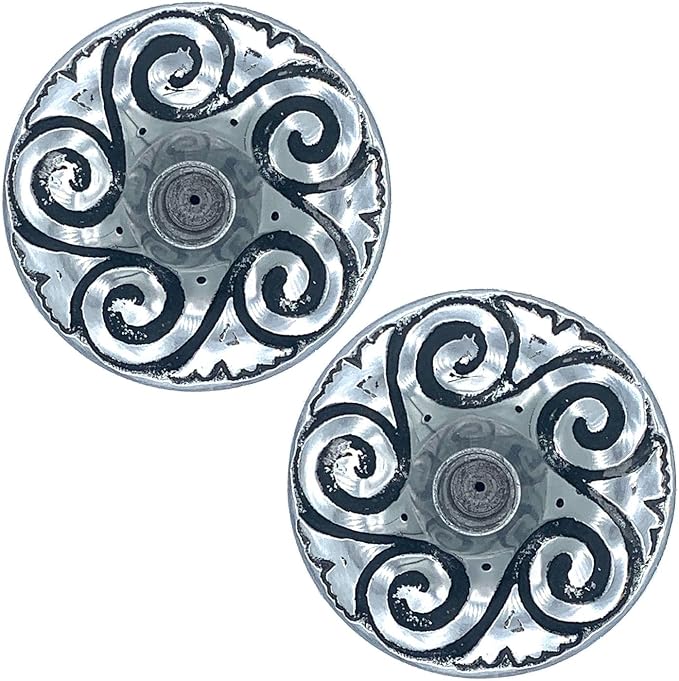 Chime Candle Holder and Candlestick Holder Set of 2 for Spell Candles, Taper Candles, and Incense