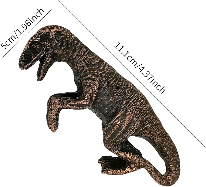 Dinosaur Plants Pot Hanger Flower Pot Decorations Pot Hugger Resin Statue Sculptures Dinosaur Flower Figurine for Garden Outdoor Fairy Garden Fence Lawn Cute Animal Ornaments Home Office Decoration