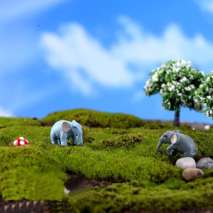 Tiny Animal Figurines Terrarium Decorations, Garden Miniature Fairy Figurines, Fairy Garden Supplies