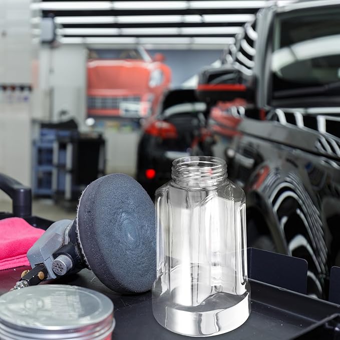 Car Wash Foamer Pot 1l Soap Bottle for Cleaning with Spray Nozzle Attachment, Pet Bathing Foam Sprayer Accessory for Home and Exterior Car Care