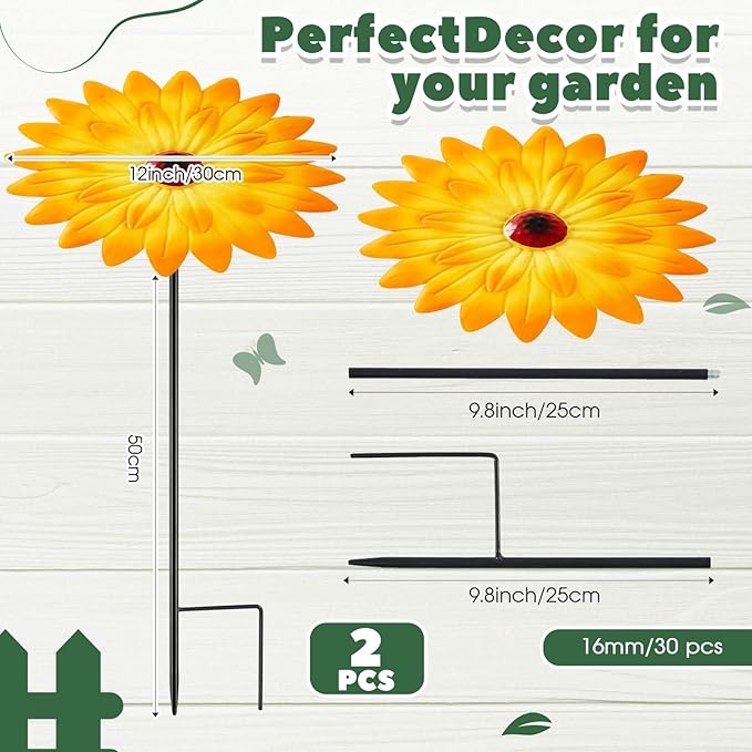 2 Pack Metal Plant Umbrellas for Outdoor Small Plants Shade Cover 12 in Metal Garden Shade Disk Outdoor Garden Umbrella for Potted Live Decor
