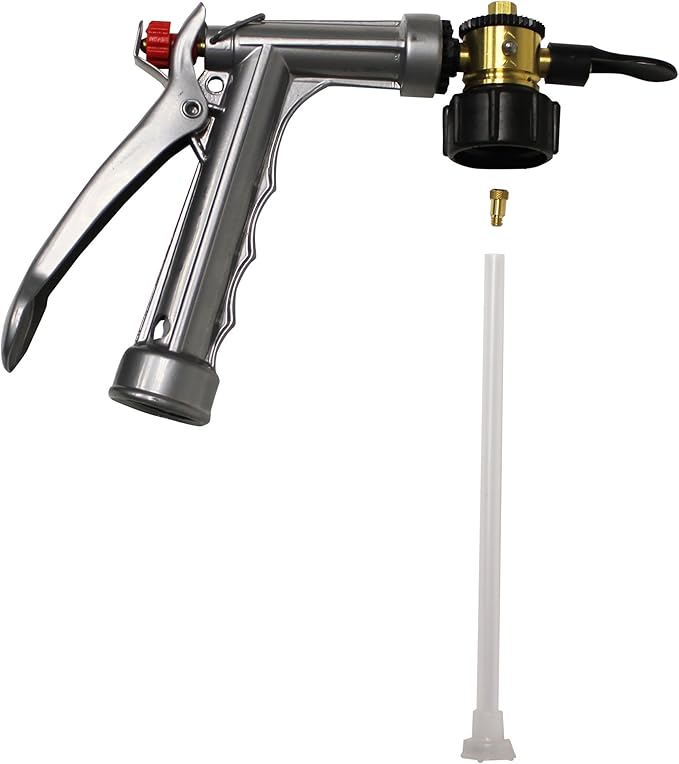 Chapin International G364 Professional Hose-end Sprayer with Metering Dial, Translucent White