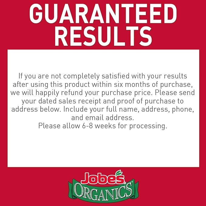 Jobe’s Organics Granular Garden Fertilizer, Easy Plant Care Fertilizer for Vegetable Gardens and Tomato Plants, 4 lbs Bag