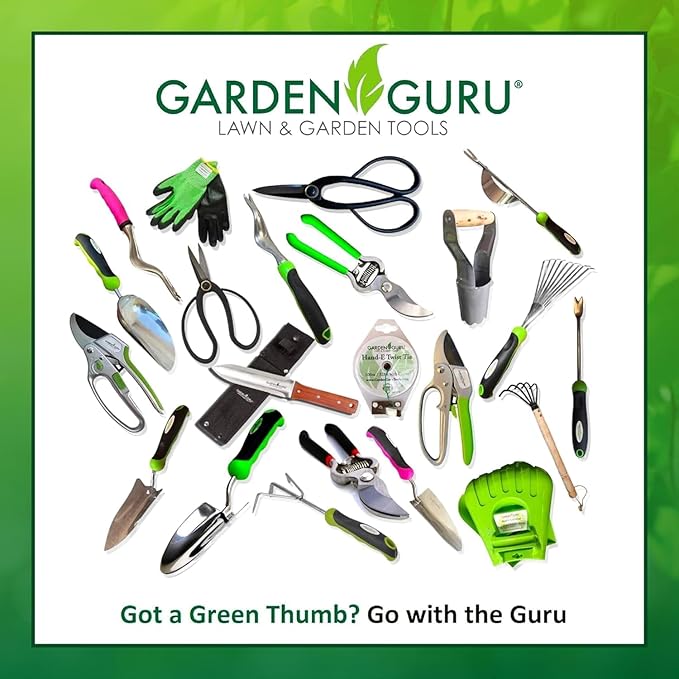 Garden Guru Classic Bypass Pruning Shears Clippers – Heavy Duty Forged Steel Pruners – Non Slip Comfort Grips – Cuts up to 1” Diameter – Professional Bypass Pruners for Gardening - 1 Case (60 Pcs)