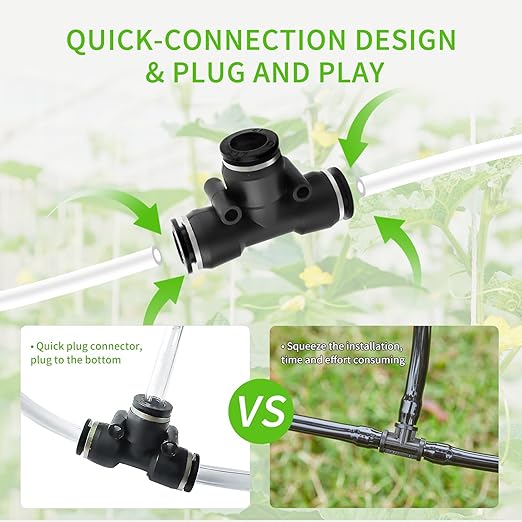 Automatic drip Irrigation System，DIY Indoor Plant Watering System,Self-Priming Pump, programmable Timer, Indoor Pot Plant Watering Device