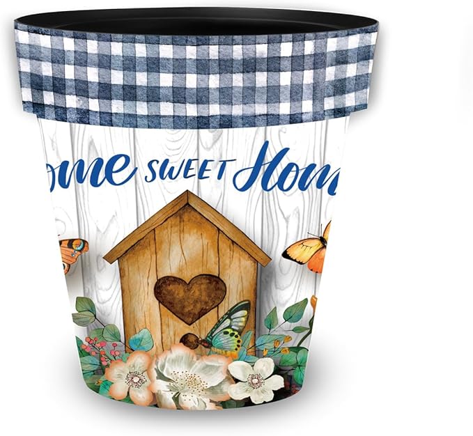 Briarwood Lane Spring Planter 11.75" x 11" x 11" Country Home Sweet Home Medium for Spring Planter