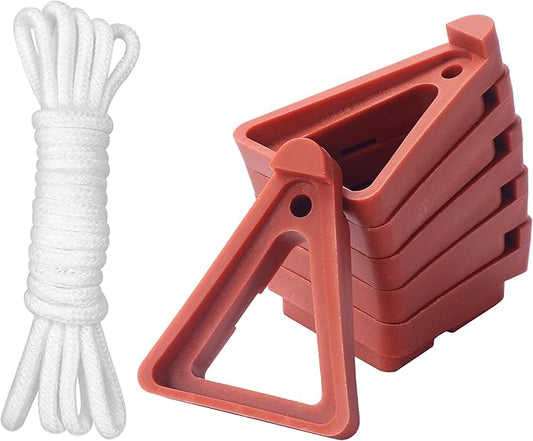 ORIMERC 12 Pack Adjustable Plant Pot Toes with Watering Wick, Plant Pot Riser Support Planter Off Deck Floor to Prevent Stains, Plant Pot Lifters for Outdoor Indoor planters, Small Size