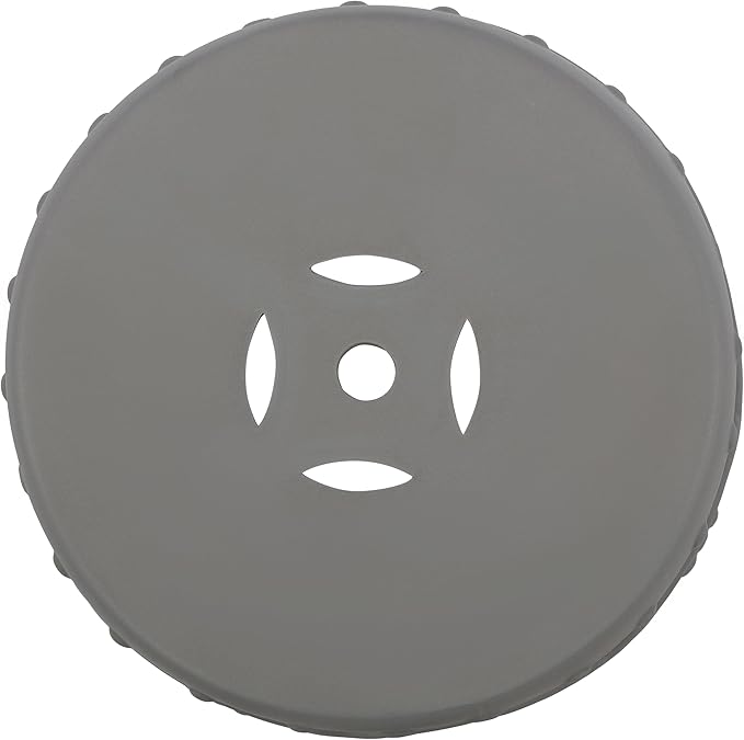 JONATHAN Y TBL1022F Lucky Coins 16" Chinese Ceramic Drum Indoor/Outdoor Garden Stool Bohemian, Coastal, Cottage, French Country, Traditional, for Living Room, Garden Room, Patio, Matte Gray