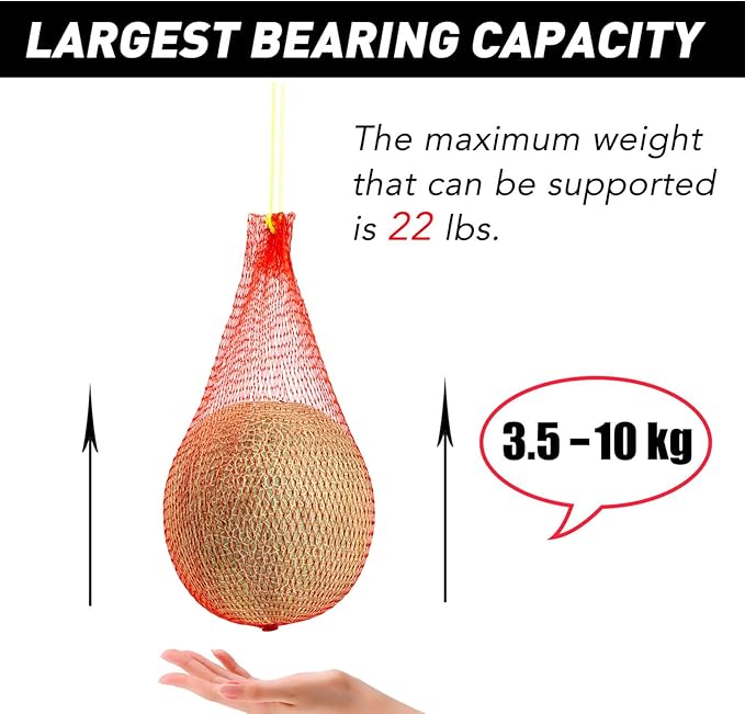 Melon Hammock Watermelon Nets, 14inch 50pcs Heavy Duty Watermelon Net for Garden Melon Net for Trellis Vertical Garden Growing, Honeydew Melon Nets with Drawstring(16-22lbs)