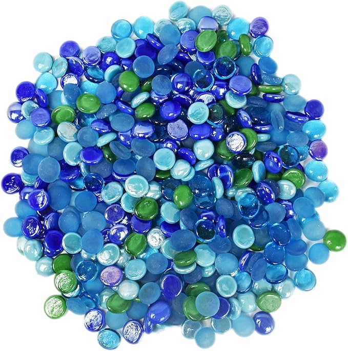 84 Ounces of Decorative Stones Perfect for Aquariums, Vase Fillers, Table Scatter, Scrapbooking and Much More! Beautiful Gems! (Panacea Tuxedo Gems)