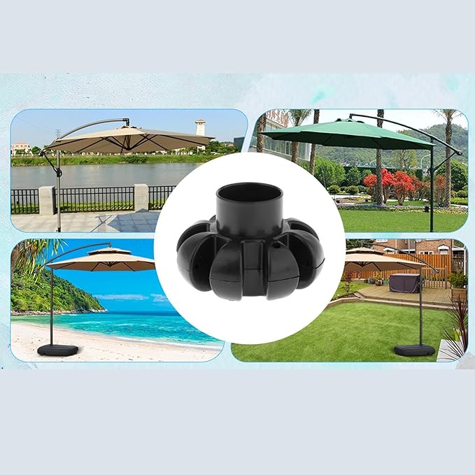 Patio Umbrella Accessories Replacement Maintenance Fixing Umbrella Stand Parts Tool for Market Umbrella Courtyard Picnic Balcony Garden, Upper Plate