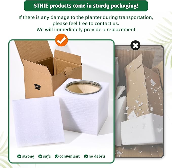 5 Inch Ceramic Planters for Indoor Plants, Gray Cactus Snake Plant Pots with Drainage, Unique Design Round Flower Pot for Home Decoration