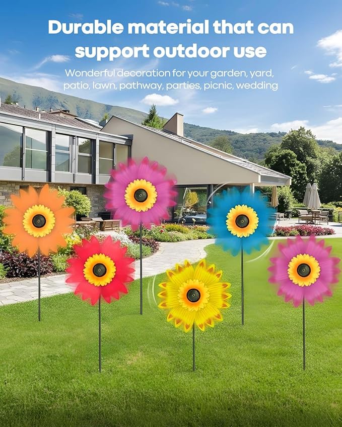 6 Pack Plant Shade Umbrellas, Garden Umbrella Shade for Outdoor Potted Plants, Garden Decor Shield Against Sun & Heat, Plant Shades for Outdoor Plants Potted Plant Live Plant Outdoor Decor