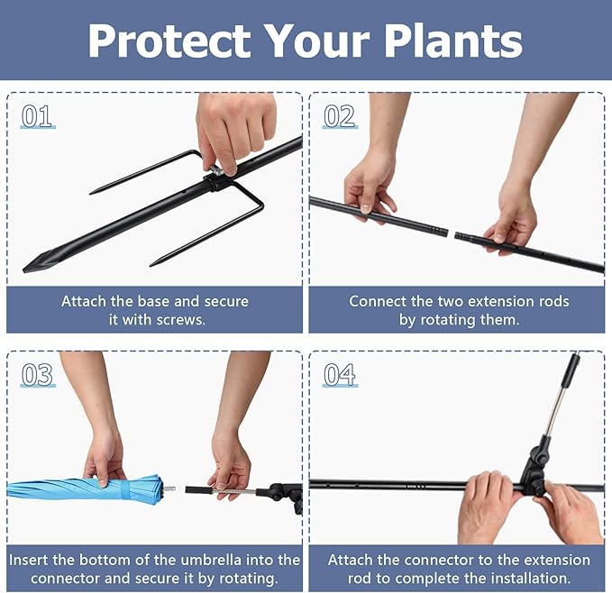 Plant Umbrellas for Outdoor Plants