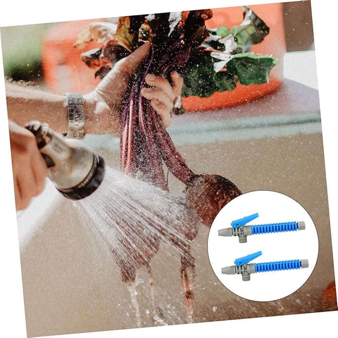 SUPVOX 2pcs Professional Spray Nozzles Replacement Nozzles for Sprayer Accessories for Car Detailing Garden Hose Random Color