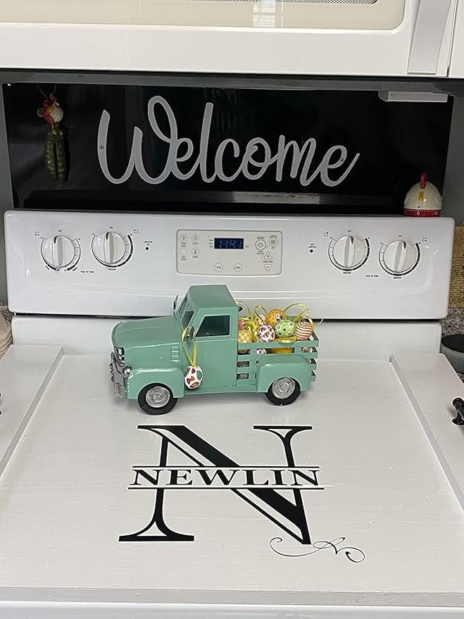 Vintage Metal Truck Planter,Farmhouse Truck Decor,DIY Home Decor & Seasonal Decor,Blue