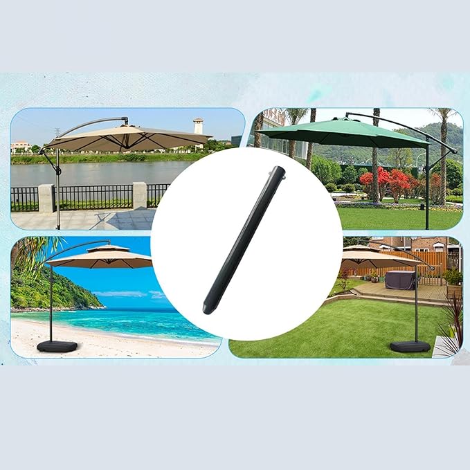 Patio Umbrella Accessories Replacement Maintenance Fixing Umbrella Stand Parts Tool for Market Umbrella Courtyard Picnic Balcony Garden, Center Pole