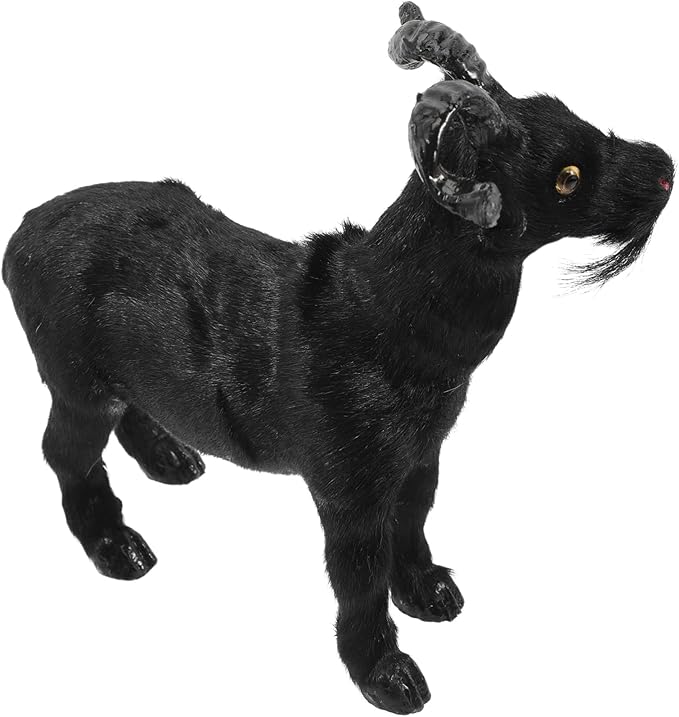 Artificial Goat Sculpture Charming Outdoor Garden Statue Fun Farm Goat Ornament for Home Decor Premium Quality for Relaxing Atmosphere