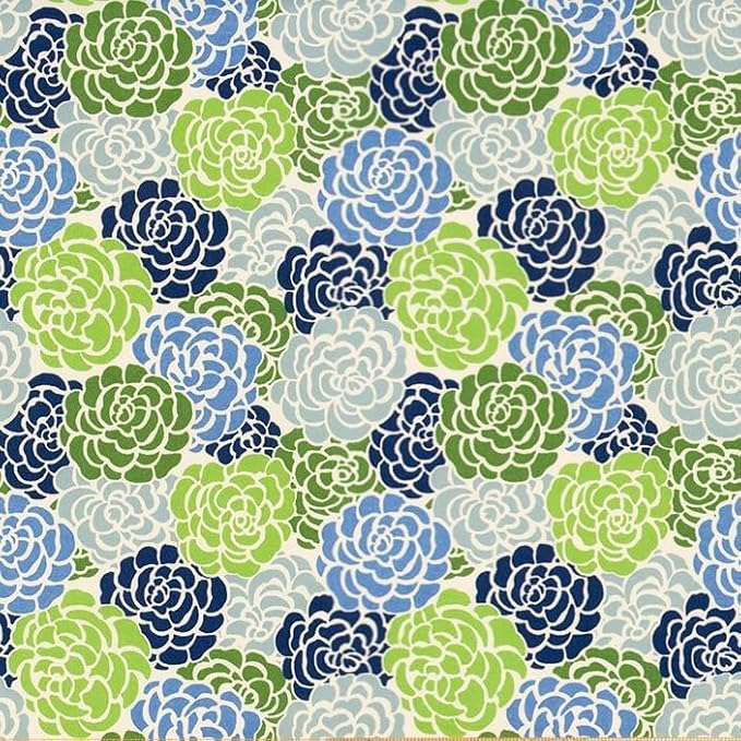 RSH DECOR: 3-Piece Wicker Tufted Cushion Set | for Large Wicker Sets | Outdoor Loveseat & U-Shaped Seat Cushions | Water & Fade-Resistant Spun Fabric | Livi Courtyard Floral