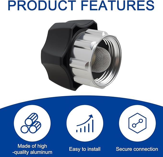 1PCS Electric Pressure Washer Coupler,Garden Hose Adapter,Pressure Washer Adapter Set for Yard,Car & Patio Cleaning,Ideal for Homeowners,Gardeners and DIY Cleaners