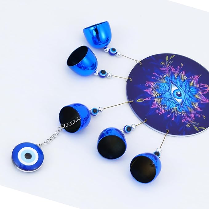 BWINKA Unique Wind Chimes for Outdoor Garden Home Hanging Decoration (EYE-SZE98)