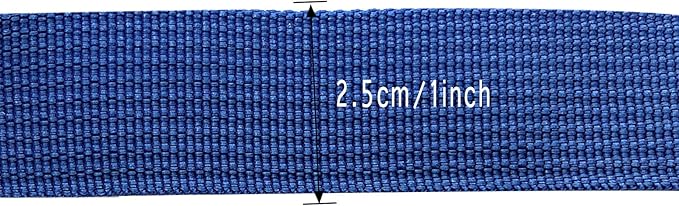 1 Roll 65.6 Feet Tree Tie for Plant Support Garden Strap 1 Inch Width Staking and Guying Material 1,800 Lbs Strength (Blue)