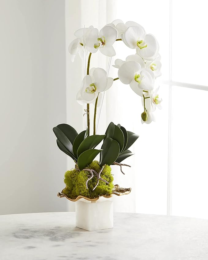 WGV Cube Glass Vase, Candle Holder, 6"x6"x6", White Elegant Floral Accent Container Planter Terrarium Storage for Wedding Party Ceremony Event Home Decor, 1 Piece, VCB0006WT