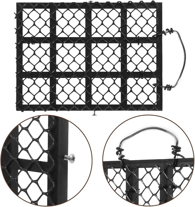 VANZACK Wall Mounted Fern Planting Board Rustic Indoor Hanging Planter for Vertical Garden Home Wall Decor Outdoor Plant Holder