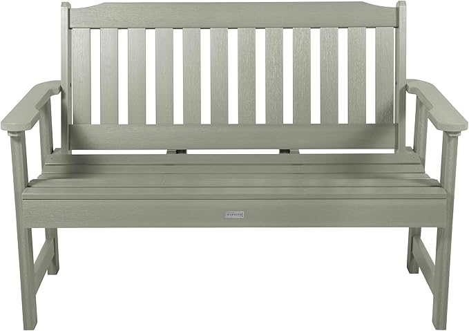 highwood Lehigh Garden Bench, 4 Feet, Eucalyptus