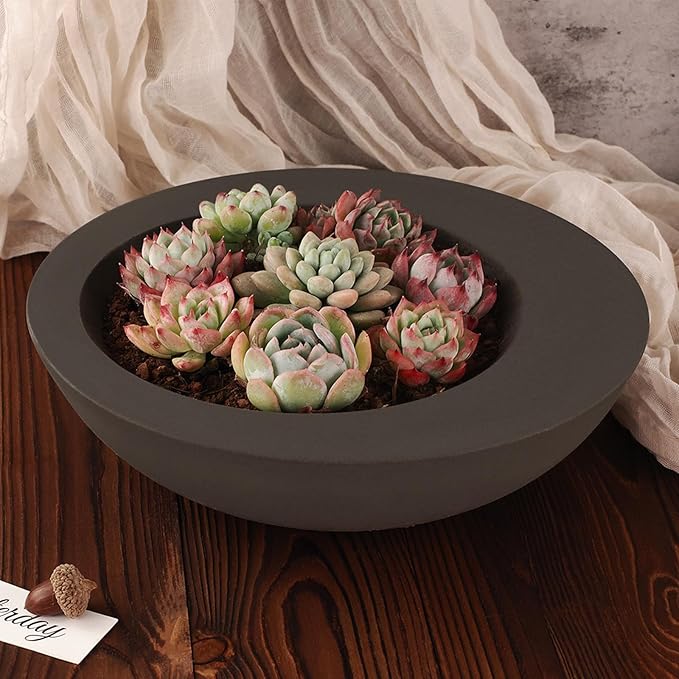 Wehous Large Round Container Mold, Silicone Irregular Bowl Storage Resin Concrete Molds, Candle Holder Succulent Planter Jewelry Trinket Tray Plate Mold DIY Epoxy Resin Casting Plaster Cement Decor