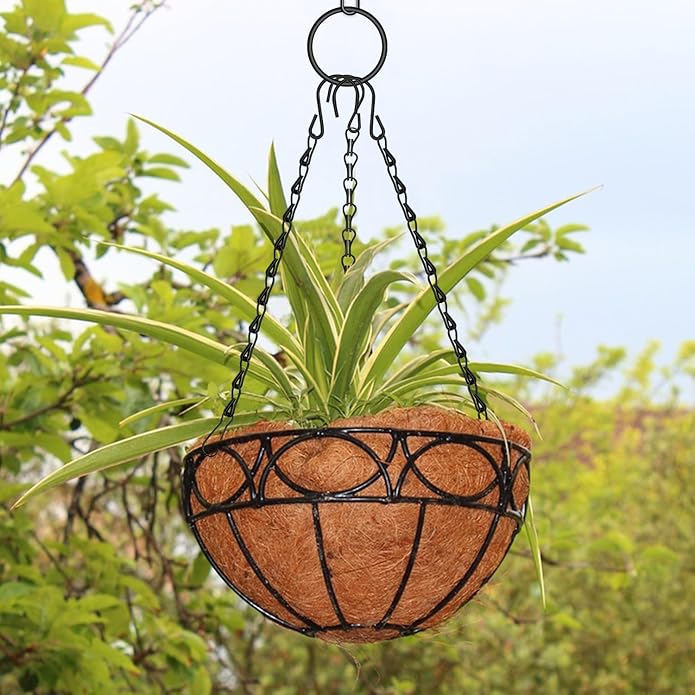 Chain for Hanging Plants,10 Pack 12.5-Inch Garden Plant Hangers for Hanging Bird Feeders,Planters,Lanterns,Wind Chimes, Chalkboards, and Ornaments.Small Chains Perfect for Indoor and Outdoor Decor