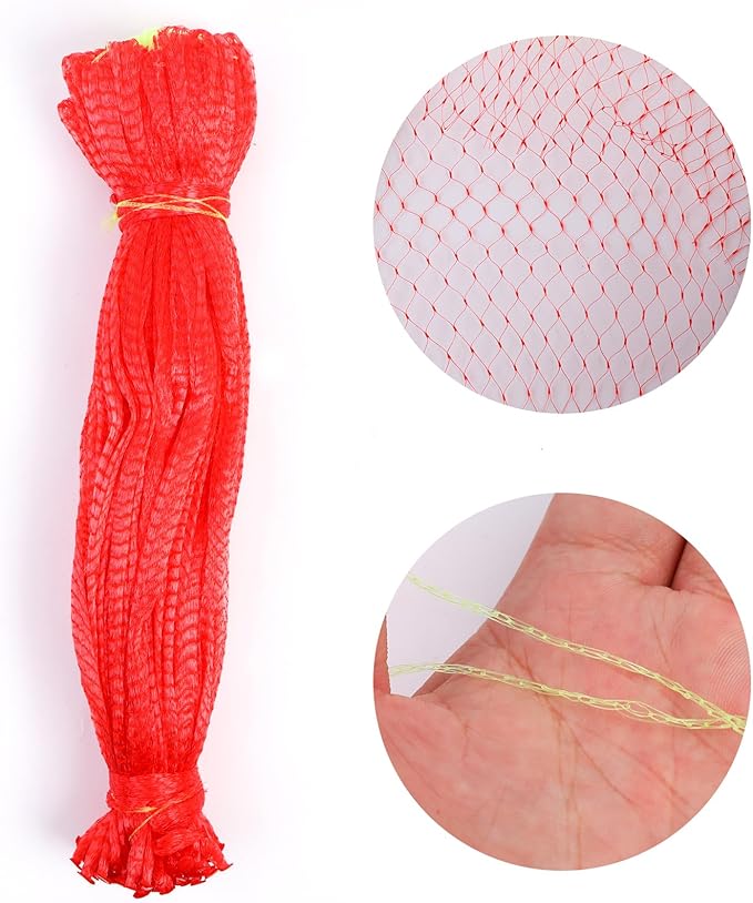 200pcs Watermelon Nets, Hammock Melon Nets for Trellis Vertical Garden Growing, 18inch for Garden, Honeydew Melon Mesh Bag with Drawstring