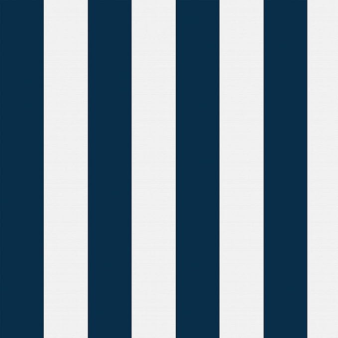 LVTXIII Outdoor Chair Cushions, Fade-Resistant Patio Furniture Cushions Outdoor Chair Pads with Ties for Dining Chairs and Garden Furniture Use, 19"x19"x2" Pack of 2, Cabana Navy