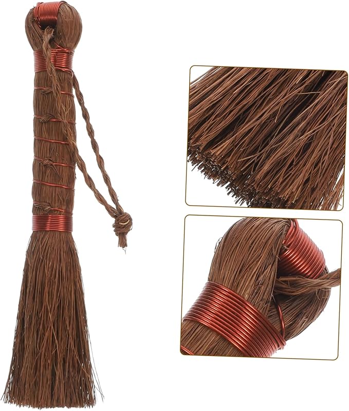 Bonsai Cleaning Brush Handheld Palm Broom for Flowerpot Maintenance Durable Garden Tool for Dust Removal Convenient Bonsai Care Accessory