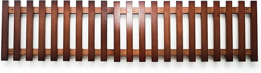 Trademark Innovations Wooden Trellis Planter, Wall Mounted Plant Stand, Vertical Garden Wall (Set of 2)