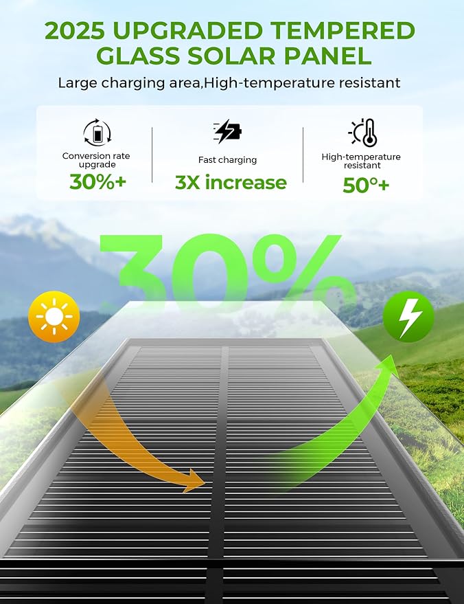 Solar Pathway Lights Outdoor 4 Pack, 3 Color in 1 Bright Landscape Lighting with Cool/Warm/Daylight White Modes, Auto On/Off, IP65 Waterproof for Yard Garden Patio Walkway Sidewalk Lawn Decor