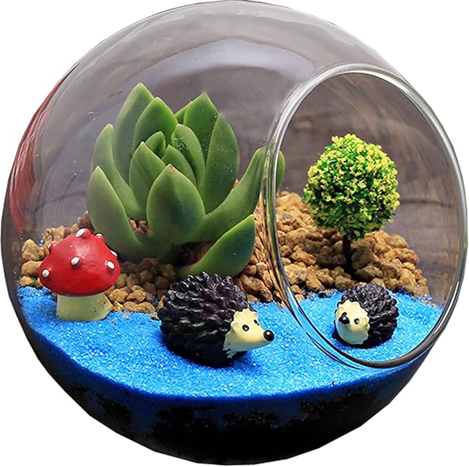 Hedgehogs Fairy Garden Suppliers, Miniature Fairy Garden Accessories Figurines, Micro Landscape, Bonsai Craft Decor 3PCS